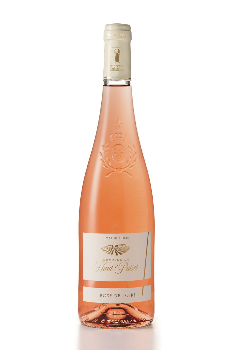 Rose de Loire Domaine du Haut Puiset domaine viticole , vignoble français